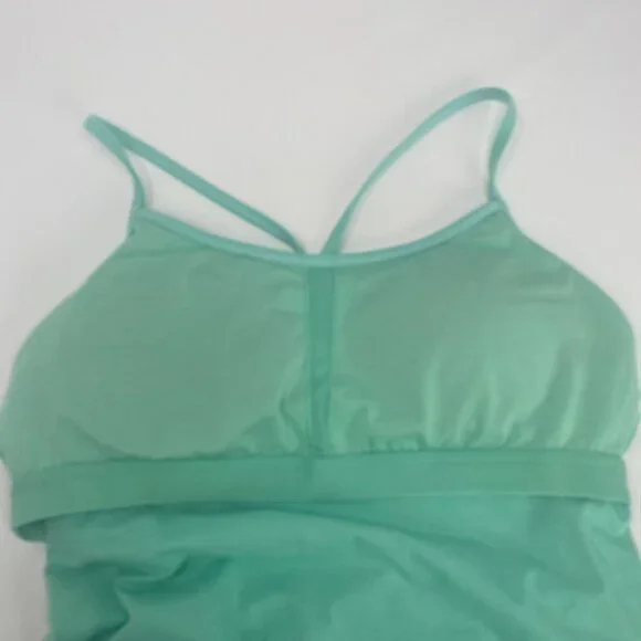 Seafoam Lululemon Y Tank - Picture 4 of 7